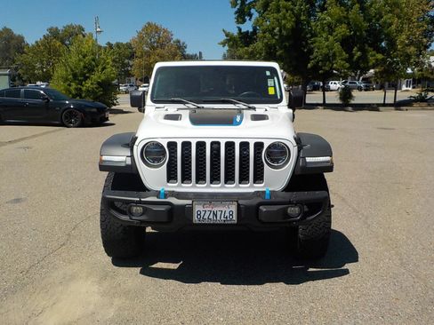 Used 2021 Jeep Wrangler Unlimited Rubicon 4xe w/ Steel Bumper Group AWD/4WD image 2