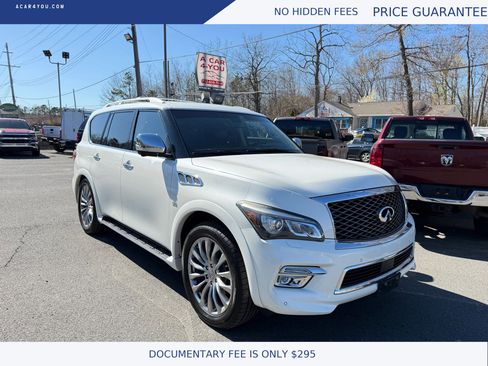 Used 2016 INFINITI QX80 4WD w/ Deluxe Technology Package image 1