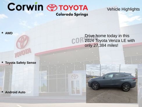 Used 2024 Toyota Venza LE image 6