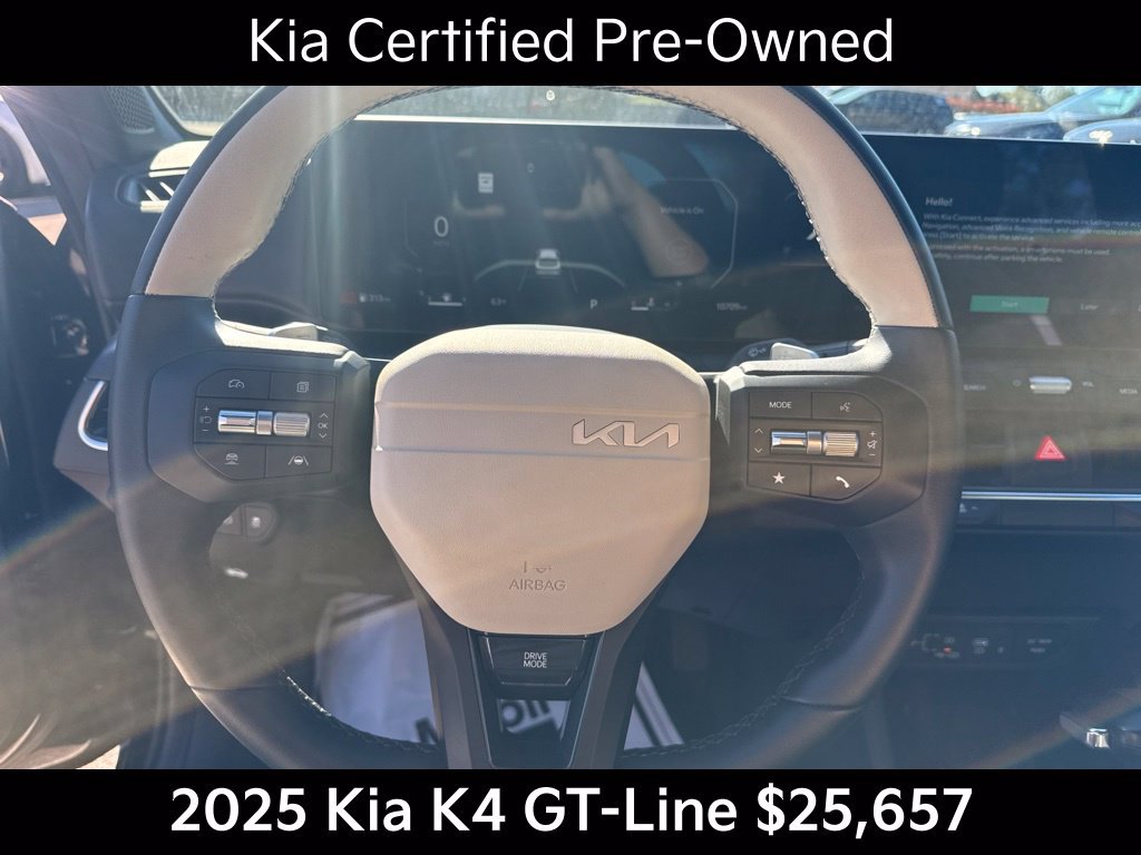 Certified 2025 Kia K4 GT-Line w/ GT-Line Premium Package FWD image 24