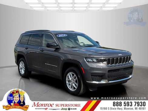 Certified 2024 Jeep Grand Cherokee L Laredo w/ Luxury Tech Group I AWD/4WD image 1