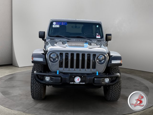 Used 2023 Jeep Wrangler Unlimited Rubicon 4xe w/ Steel Bumper Group AWD/4WD image 2