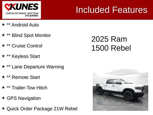 Used 2025 RAM 1500 Rebel w/ Rebel Level 1 Equipment Group image 4
