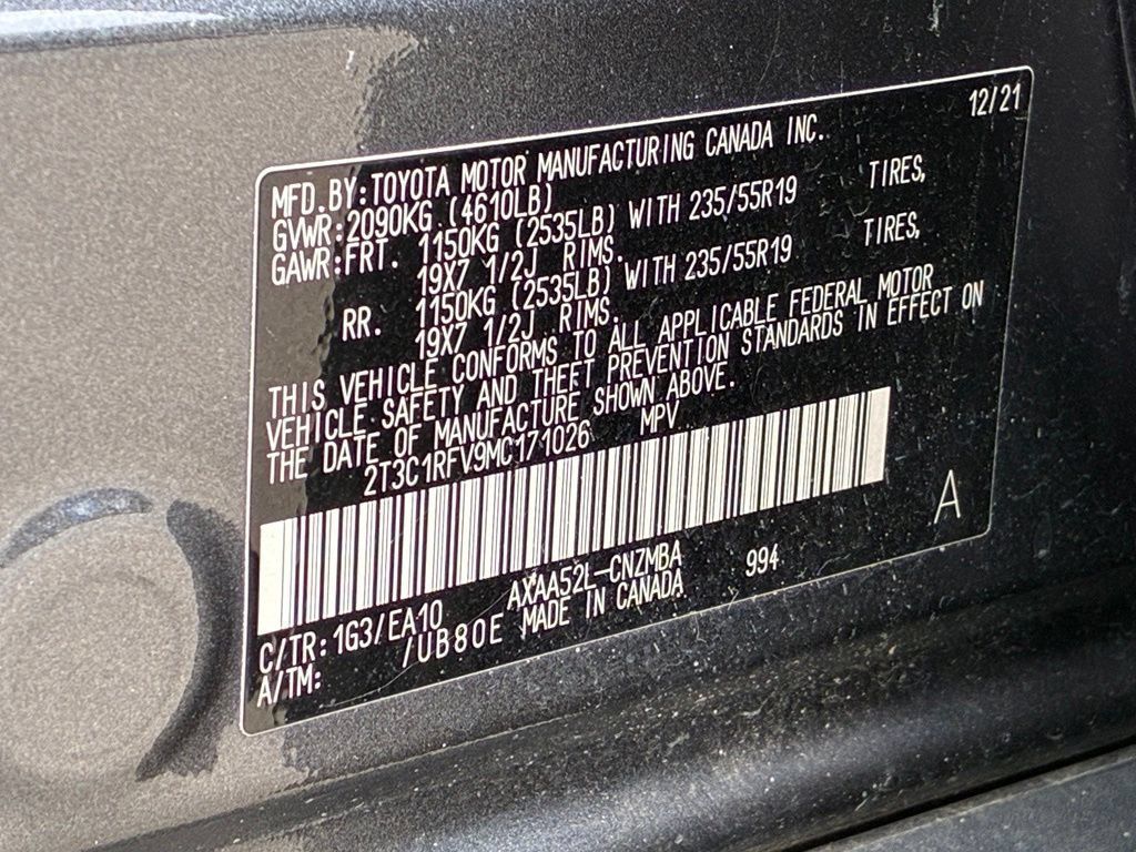 Used 2021 Toyota RAV4 XLE Premium FWD image 35