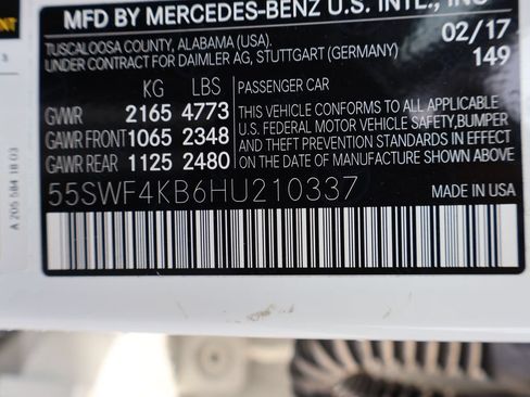 Certified 2017 Mercedes-Benz C 300 4MATIC Sedan image 37