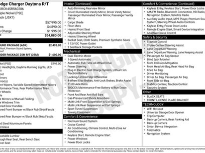 New 2025 Dodge Charger Daytona R/T w/ Sun & Sound Package