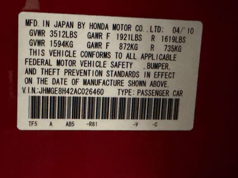 Used 2010 Honda Fit Sport image 23