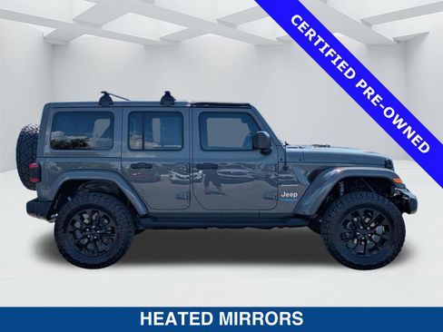 Used 2021 Jeep Wrangler Unlimited Sahara w/ Cold Weather Group AWD/4WD image 3