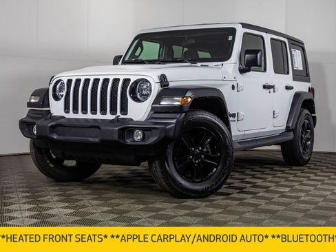 Used 2021 Jeep Wrangler Unlimited Sport AWD/4WD image 2