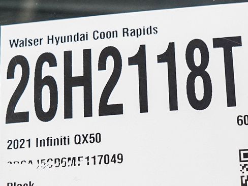 Used 2021 INFINITI QX50 Sensory AWD/4WD image 36
