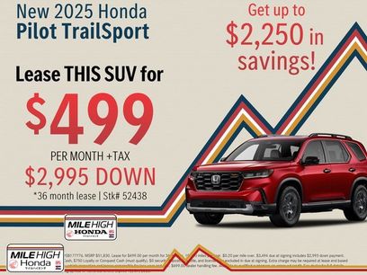 New 2025 Honda Pilot TrailSport