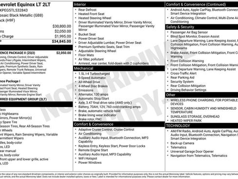 New 2026 Chevrolet Equinox LT w/ Convenience Package II AWD/4WD image 9