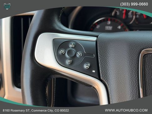 Used 2015 GMC Sierra 1500 SLT w/ SLT Crew Cab Value Package AWD/4WD image 16