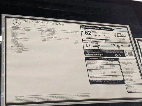 New 2025 Mercedes-Benz G 580 w/ EQ Technology image 21