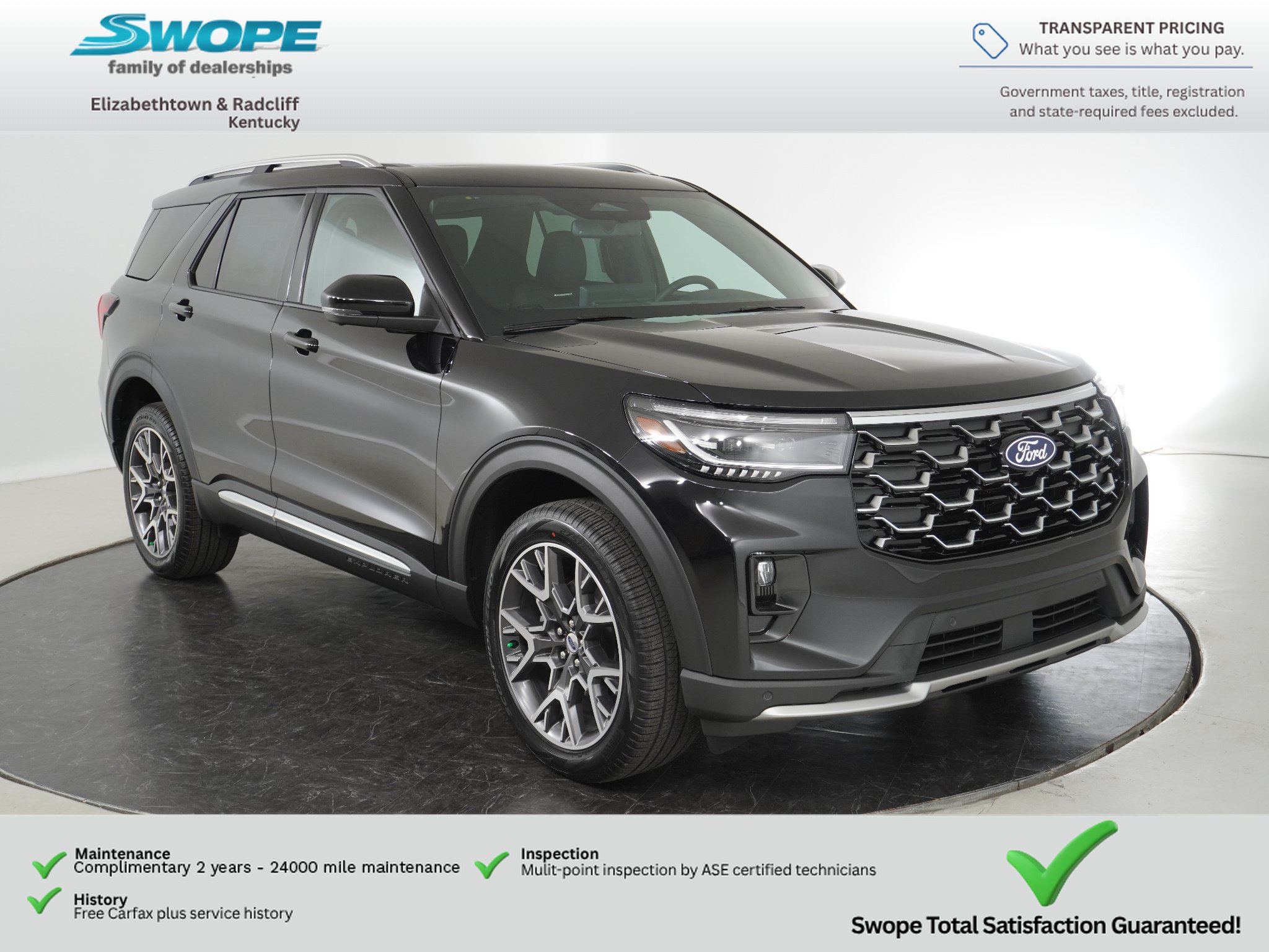 New 2027 Ford Explorer Platinum AWD/4WD image 1