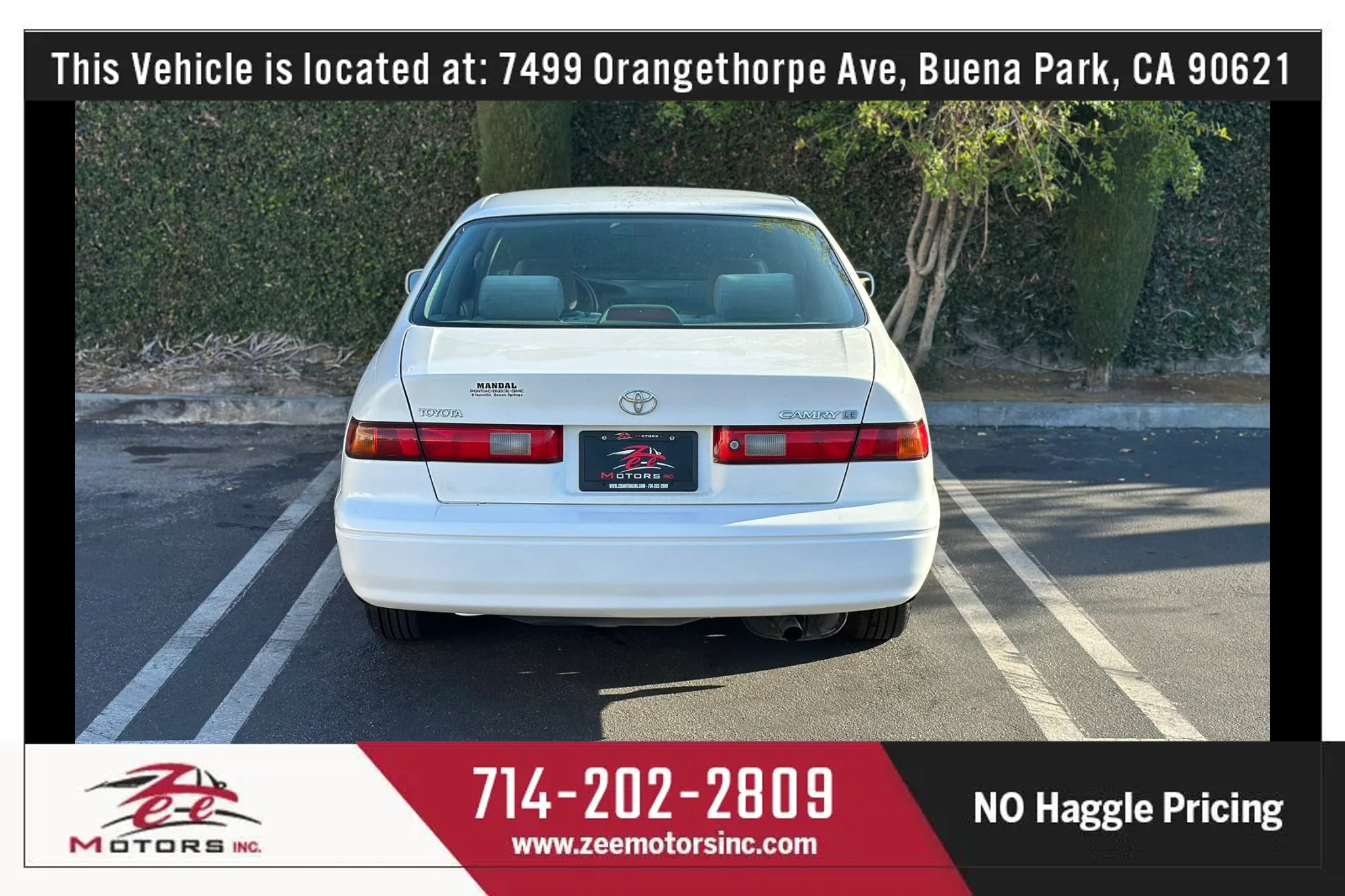Used 1998 Toyota Camry LE FWD image 8