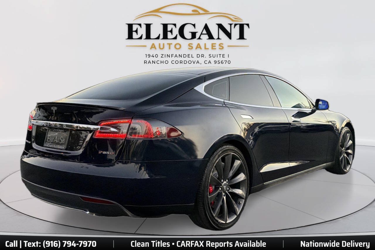 Used 2014 Tesla Model S P85D AWD/4WD image 4