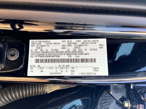 Certified 2025 Ford F150 Lariat w/ Equipment Group 501A Mid AWD/4WD image 37