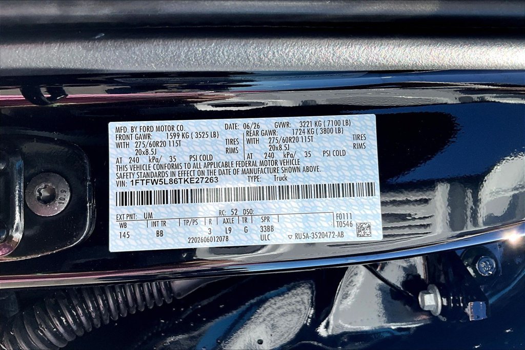 New 2026 Ford F150 Lariat w/ Equipment Group 501A Mid AWD/4WD image 13