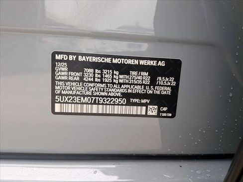 New 2026 BMW X7 xDrive40i w/ M Sport Package image 18