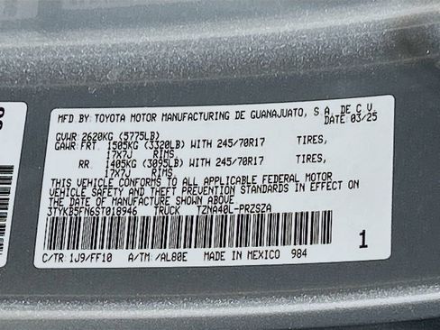 Used 2025 Toyota Tacoma SR5 RWD image 27