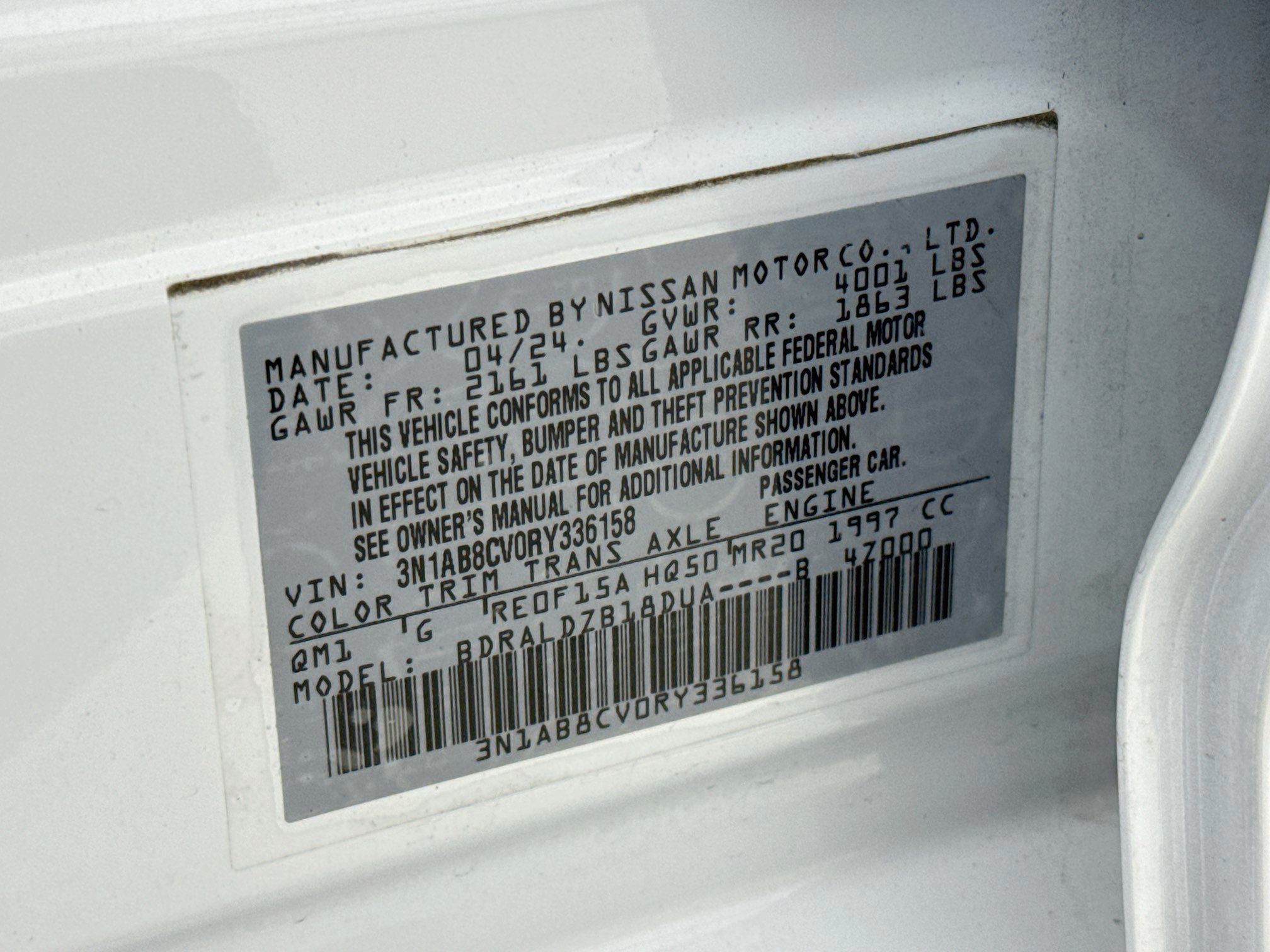 Used 2024 Nissan Sentra SV FWD image 32