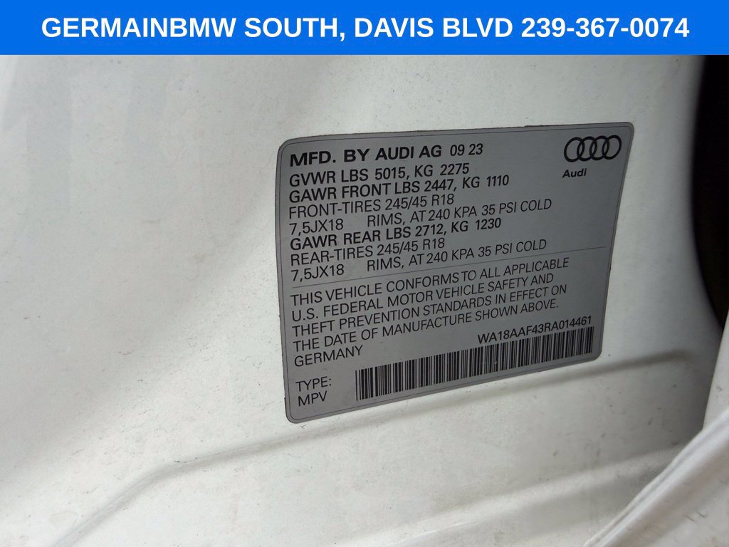 Used 2024 Audi A4 2.0T allroad Premium Plus w/ Premium Plus Package AWD/4WD image 20