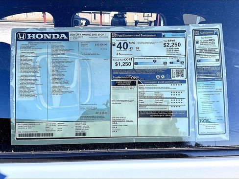 New 2026 Honda CR-V Sport image 14