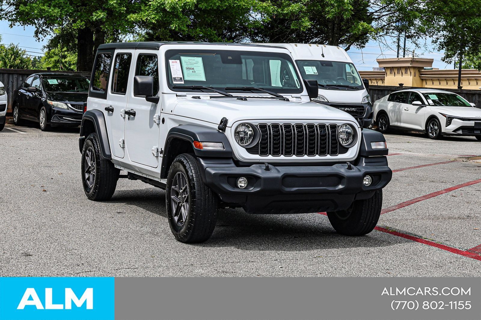Used 2025 Jeep Wrangler Unlimited Sport AWD/4WD image 5