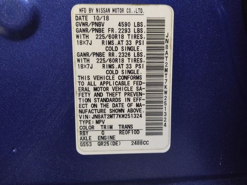 Used 2019 Nissan Rogue SV w/ Premium Package image 33