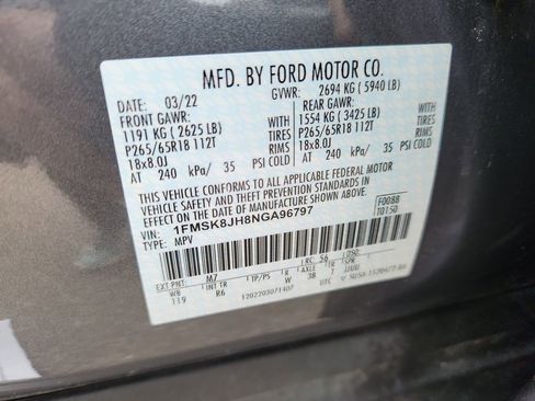 Used 2022 Ford Explorer Timberline image 19