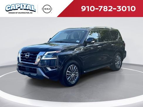 Used 2024 Nissan Armada SL w/ Captain's Chairs Package AWD/4WD image 1