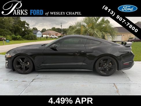 Used 2021 Ford Mustang Premium w/ Black Accent Package RWD image 1