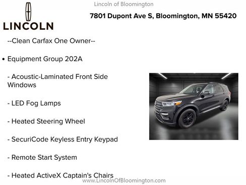 Used 2023 Ford Explorer XLT w/ Equipment Group 202A image 5