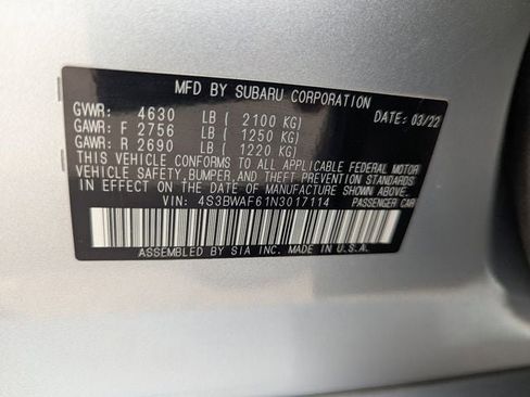 Used 2022 Subaru Legacy Premium AWD/4WD image 34