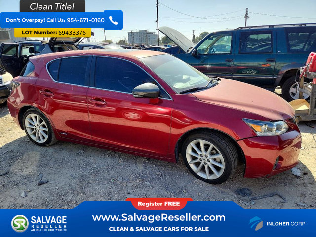Used 2011 Lexus CT 200h Premium w/ Premium Audio Pkg FWD image 5
