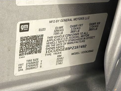 Used 2023 Chevrolet Silverado 1500 LTZ w/ Technology Package image 27