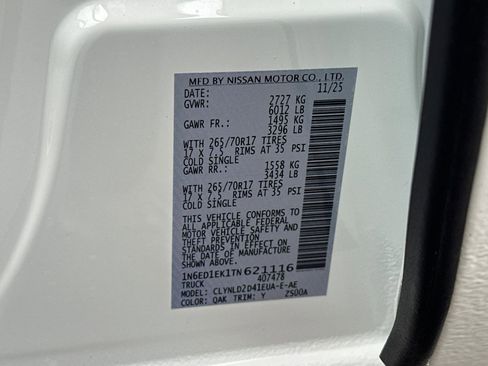 New 2026 Nissan Frontier PRO-4X image 27