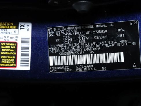 Used 2022 Toyota Highlander Limited AWD/4WD image 26