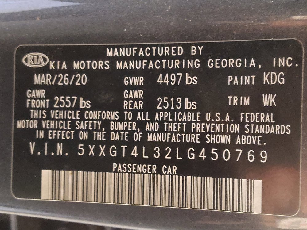 Used 2020 Kia Optima LX FWD image 33