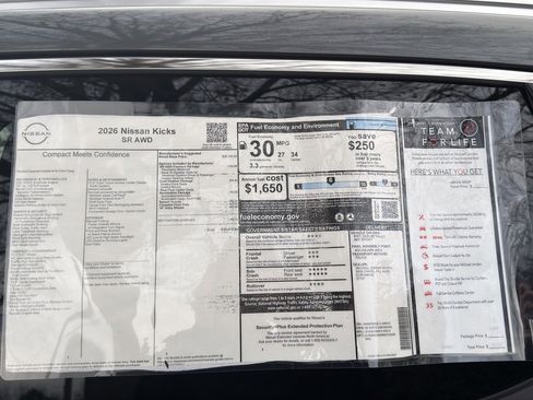 New 2026 Nissan Kicks SR w/ SR Premium Package image 12