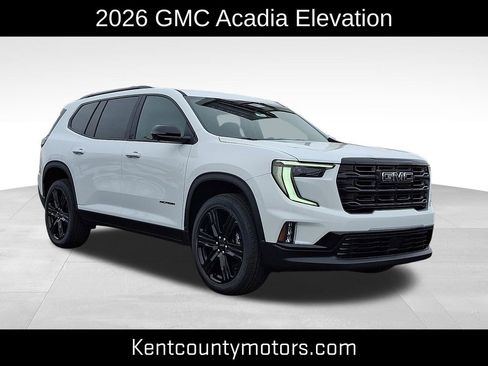 New 2026 GMC Acadia Elevation w/ Black Edition image 1