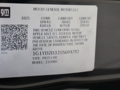 Used 2025 Chevrolet Corvette Z06 image 24