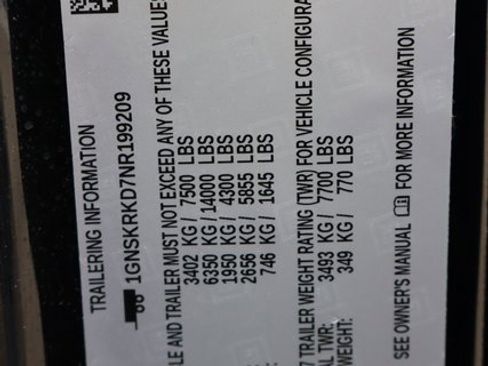 Used 2022 Chevrolet Tahoe RST w/ Luxury Package image 41