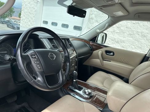 Used 2019 Nissan Armada Platinum w/ Captain's Chairs Package AWD/4WD image 16