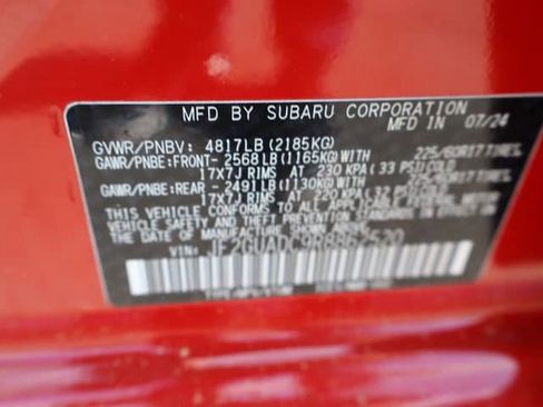 Certified 2024 Subaru Crosstrek 2.0i Premium w/ Popular Package #4 AWD/4WD image 43