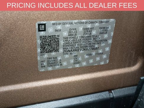 Used 2019 Chevrolet Equinox LT FWD image 21