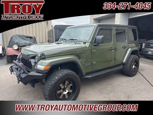 Used 2021 Jeep Wrangler Unlimited Sport AWD/4WD image 2