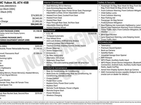 Used 2024 GMC Yukon XL AT4 w/ Technology Package AWD/4WD image 5