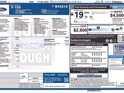 New 2026 Ford F150 Lariat AWD/4WD image 4
